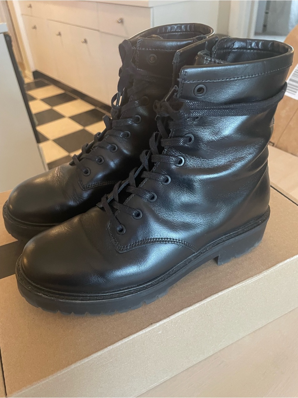 Thursday Boot Company Combat Boots, Black - Picture 5 of 14